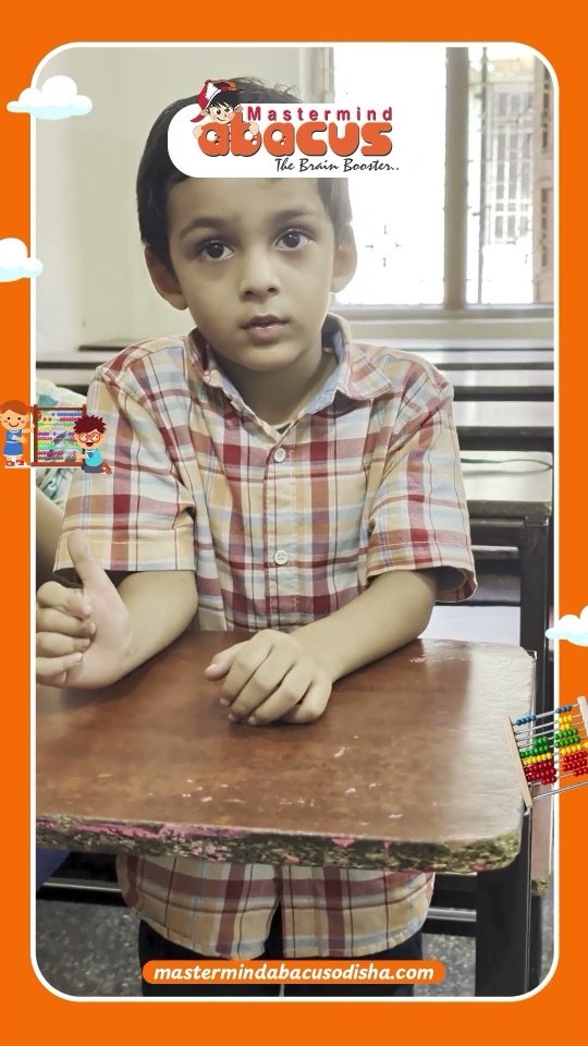 Mastermind Abacus student demonstrating mental calculation